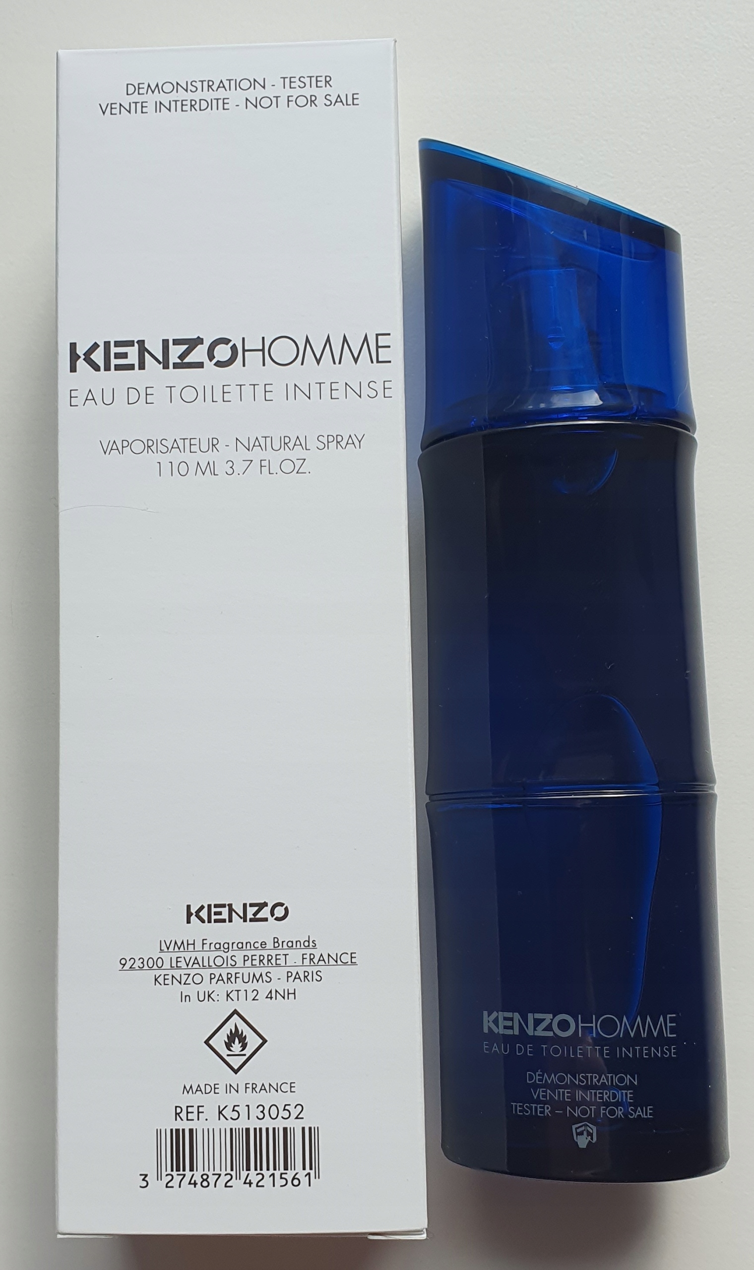 Kenzo Homme Intense Тоалетна вода - Тестер